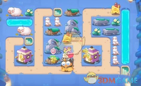 保卫萝卜4万圣奇妙夜第18关通关攻略(图3)