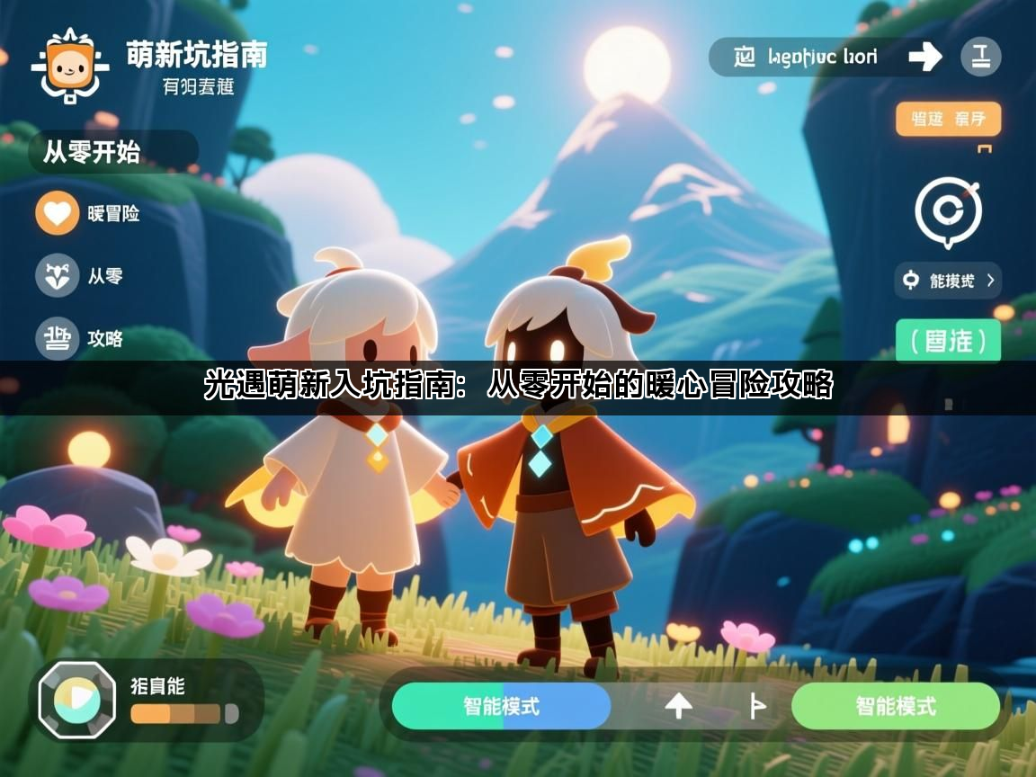 光遇萌新入坑指南：从零开始的暖心冒险攻略(图1)